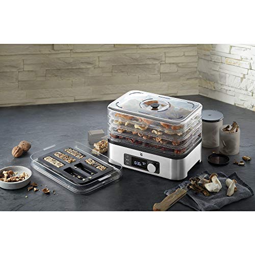 Deshidratador de Alimentos – 5 Bandejas, Temporizador 24h, Inox