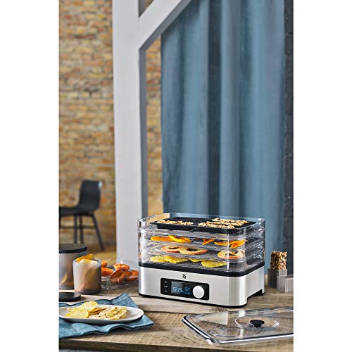 Deshidratador de Alimentos – 5 Bandejas, Temporizador 24h, Inox